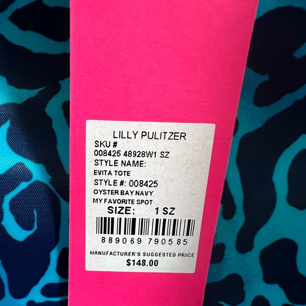 Lilly Pulitzer Tote NWT